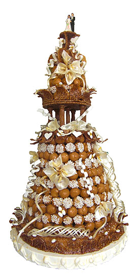 gateau pièce en choux sur mesure